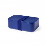 Lunchbox 1 Liter aus BPA-freiem Kunststoff Farbe Marineblau erste Ansicht