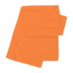 Fleece-Schal aus Polyester Farbe Orange erste Ansicht