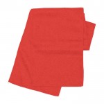 Fleece-Schal aus Polyester Farbe Rot erste Ansicht