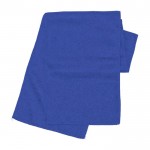 Fleece-Schal aus Polyester Farbe Köngisblau erste Ansicht