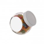 Kleines Glas gefüllt mit einer Auswahl an Jelly Beans 200 ml farbe weiß zweite Ansicht