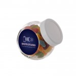 Kleines Glas gefüllt mit einer Auswahl an Jelly Beans 200 ml farbe weiß