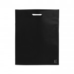 Tasche aus rPET-Vlies 70 g/m2 Farbe Schwarz erste Ansicht