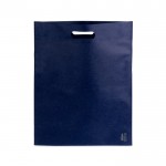 Tasche aus rPET-Vlies 70 g/m2 Farbe Marineblau erste Ansicht