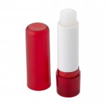 Lippenpflegestift mit Logo bedrucken Farbe Rot