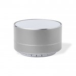 Multifunktionaler, recycelbarer Bluetooth-Lautsprecher 5.0 Farbe Silber erste Ansicht