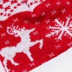Polyestermütze im originellen Weihnachtsdesign und Bommel fünfte Ansicht