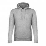Unisex-Sweatshirt aus Materialmix, 175 g/m2, MKT Landon farbe grau erste Ansicht