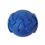 Gummiball für Haustiere in Form eines Knochens farbe blau erste Ansicht