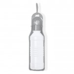 Einfach zu verwendende Trinkflasche für Haustiere, 250 ml farbe grau erste Ansicht