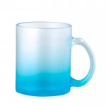 Glasbecher in durchscheinenden Farben, 350 ml Farbe blau erste Ansicht