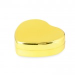 Lippenbalsam in Herzform mit Vanille, Lichtschutzfaktor 15 farbe gold erste Ansicht