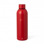 Flasche aus recyceltem Edelstahl in Metallic-Farben, 500 ml zweite Ansicht