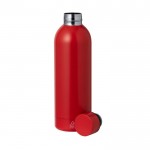 Flasche aus recyceltem Edelstahl in Metallic-Farben, 500 ml dritte Ansicht