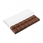 Tafel Vollmilchschokolade oder Zartbitterschokolade 75g farbe weiß zweite Ansicht