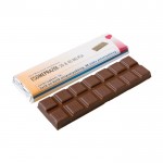 Tafel Vollmilchschokolade oder Zartbitterschokolade 75g farbe weiß