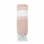 Handtuch-Pareo aus Baumwolle mit Fransen am Ende, 180 g/m2 farbe natürliche farbe erste Ansicht