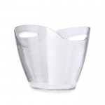 Transparenter Eiskübel aus Kunststoff mit Griff, 8 L