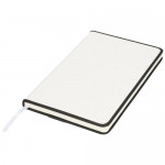 Moderne Design-Notizbücher mit PU-Einband Farbe weiß