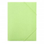 Flexible Dokumentenmappe aus Weizenrohr in vielen Farben farbe grün erste Ansicht