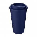 Kaffeebecher To Go aus Kunststoff Farbe dunkelblau