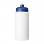 Hochwertige Sportflasche für Veranstaltungen Farbe Blau zweite Vorderansicht