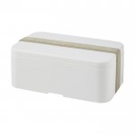Exklusive Lunchbox mit einem Boden Farbe Weiß