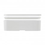 Exklusive Lunchbox mit einem Boden Farbe Weiß vierte Ansicht