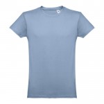 T-Shirts aus 100% Baumwolle bedrucken Farbe hellblau