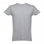 T-Shirts aus 100% Baumwolle bedrucken Farbe grau