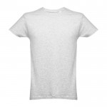 T-Shirts aus 100% Baumwolle bedrucken Farbe hellgrau