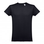 T-Shirts aus 100% Baumwolle bedrucken Farbe schwarz