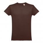 T-Shirts aus 100% Baumwolle bedrucken Farbe braun
