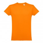T-Shirts aus 100% Baumwolle bedrucken Farbe orange