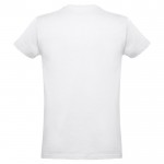 T-Shirts mit Logo, Baumwolle 190 g/m2 Farbe weiß zweite Ansicht