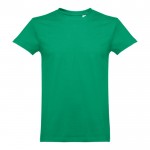 T-Shirts mit Logo, Baumwolle 190 g/m2 Farbe grün