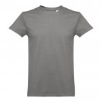 T-Shirts mit Logo, Baumwolle 190 g/m2 Farbe dunkelgrau