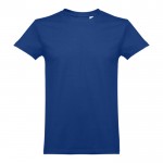 T-Shirts mit Logo, Baumwolle 190 g/m2 Farbe köngisblau