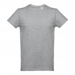 T-Shirts mit Logo, Baumwolle 190 g/m2 Farbe grau
