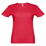 Funktions Damen-T-Shirt Polyester 130 g/m2 Farbe rot