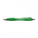 Kugelschreiber in rutschfester Ausführung Farbe Grün zweite Ansicht