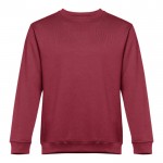 Sweatshirt Polyester und Baumwolle 300 g/m2 Farbe bordeaux