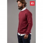 Sweatshirt Polyester und Baumwolle 300 g/m2 Farbe bordeaux Lifestyle-Bild