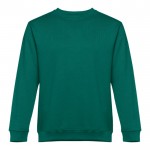 Sweatshirt Polyester und Baumwolle 300 g/m2 Farbe dunkelgrün