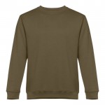 Sweatshirt Polyester und Baumwolle 300 g/m2 Farbe militärgrün