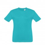 T-Shirt für Kinder bedrucken Farbe türkis