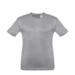 T-Shirt für Kinder bedrucken Farbe grau
