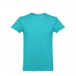 T-Shirts für Kinder aus Baumwolle 190 g/m2 Farbe türkis