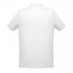 Polo Shirts Baumwolle und Polyester 200 g/m2 bedrucken Farbe weiß zweite Ansicht
