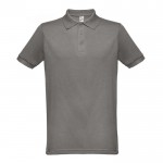 Polo Shirts Baumwolle und Polyester 200 g/m2 bedrucken Farbe dunkelgrau
